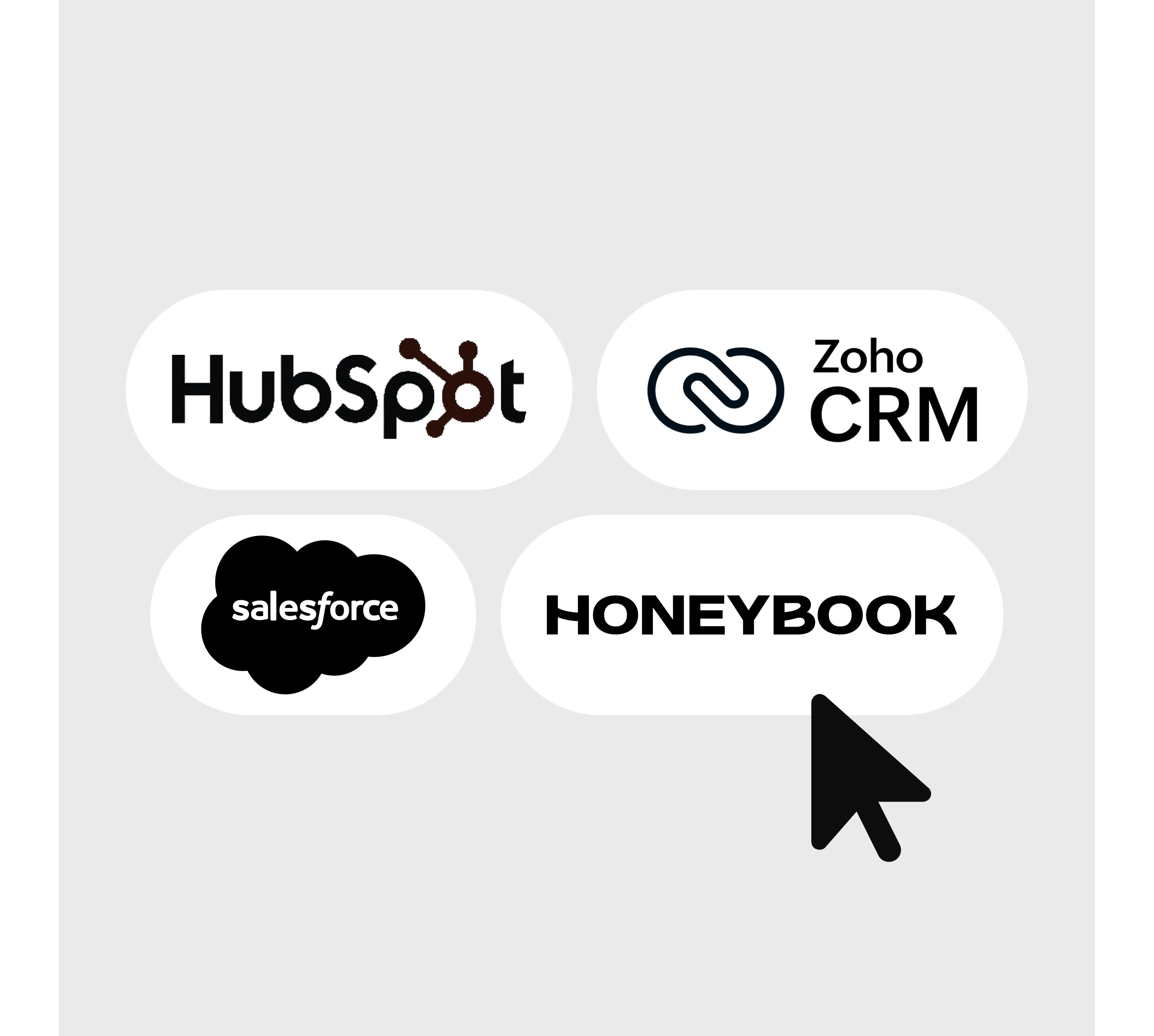 Integrations with CRMs — seamless CRM connectivity