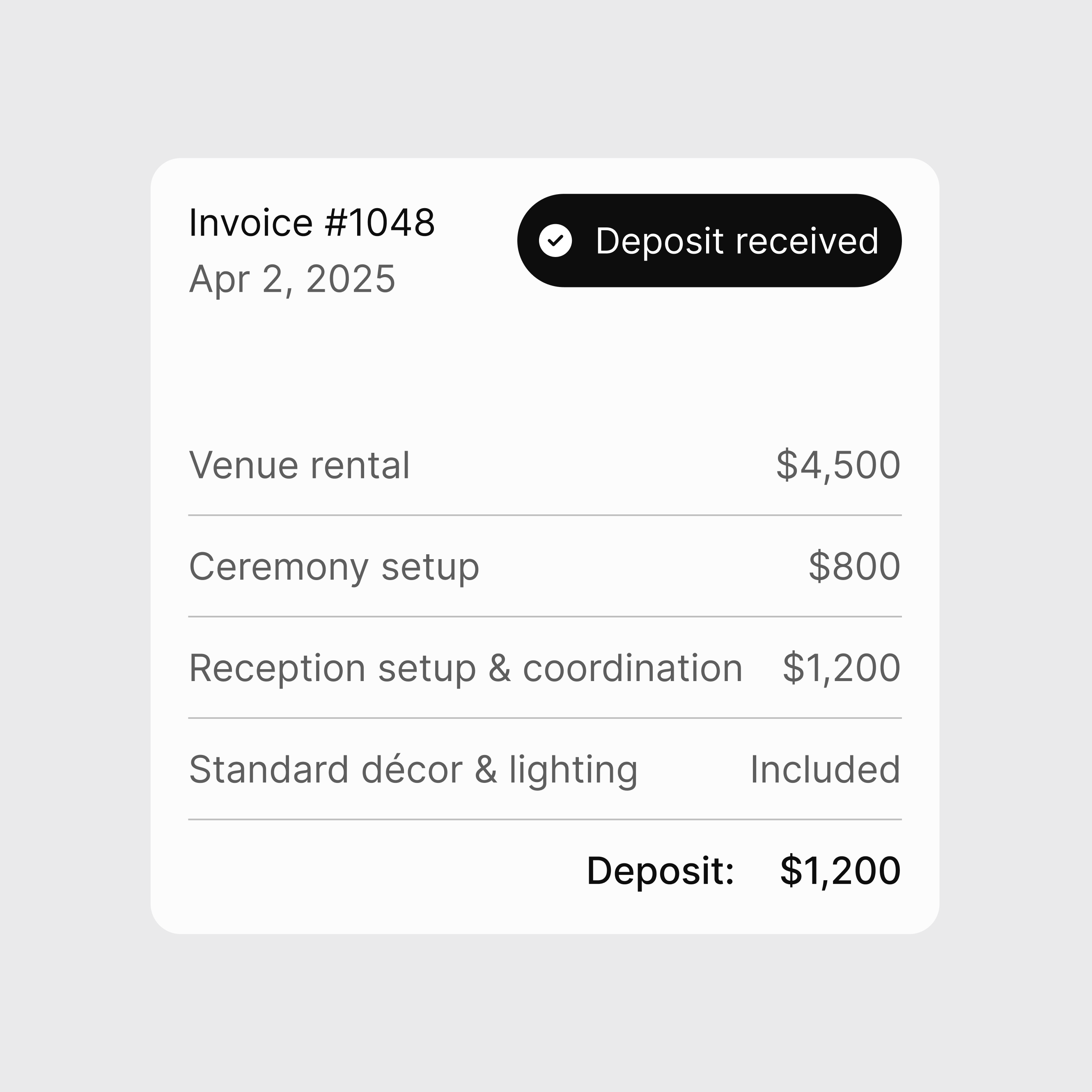 Contracts and payments — automated contract signing