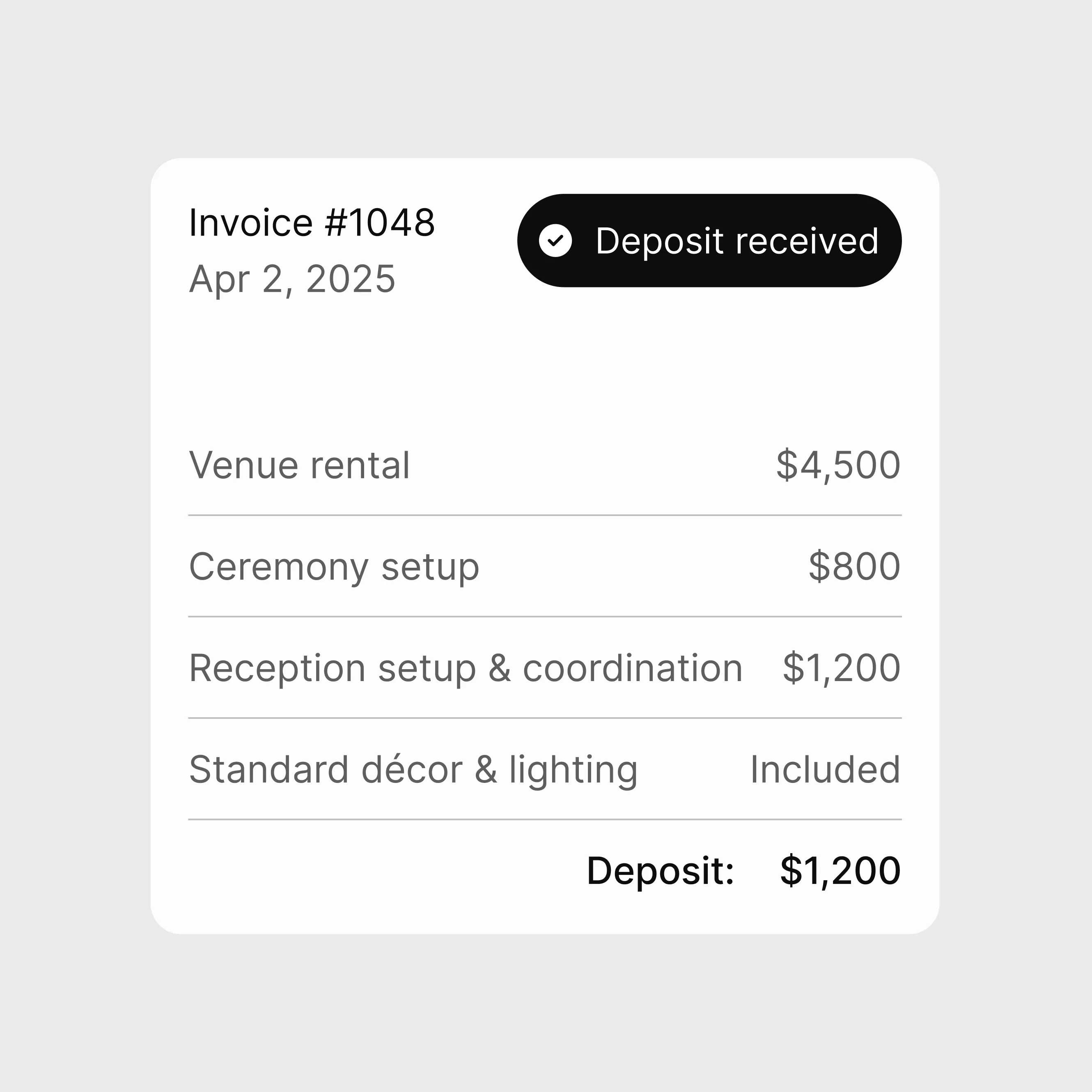 Contracts and payments — automated contract signing